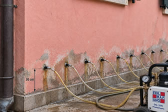 iniezione resine