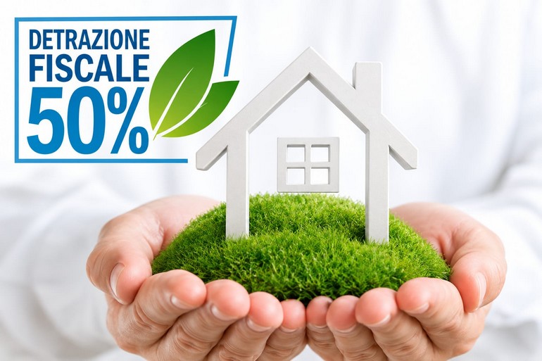 Tutti gli interventi sono detraibili fiscalmente al 50%. detrazione fiscale 50%