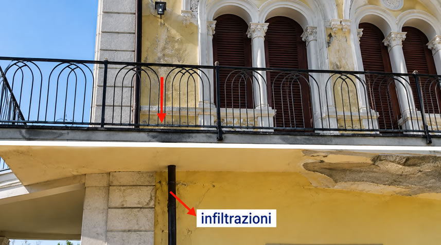 infiltrazioni